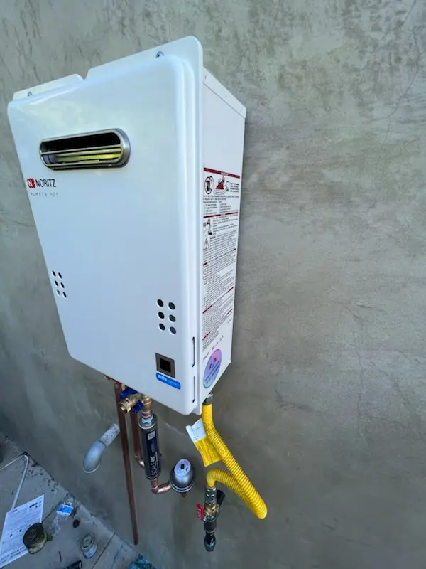 Tankless water heater installation for Gordon homes